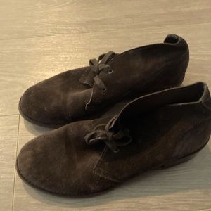 Bottega Veneta Brown Suede Ankle Booties/Boots